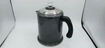 Farberware 8 Cup Stovetop Percolator Charcoal Gray Black QQ20C 120TH Anniversary Used. Price: $29.99.