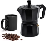 Black 3 Cup Moka Pot Cuban Coffee Maker, For Gas, Electric Stove Top, New. Price: $32.99.