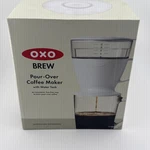 Oxo Brew Single Serve Pour-over Coffee Maker 1, White Open. Price: $11.00.