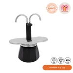 Gat Fontanella 2 Cup Moka Pot Stovetop Coffee Maker Brand. Price: $42.13.