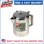 Ozark Trail 12-CUP Stainless Steel Camping Percolator New. Price: $35.49.