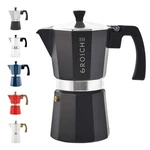 Grosche Milano Stovetop Espresso Maker Moka Pot 6 Cup - 9.3 Oz, Black New. Price: $63.79.