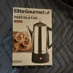 Elite Gourmet EC140 6-CUP Stainless Steel Electric Percolator Indicatorlight New. Price: $34.99.