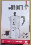 Bialetti Break 2025 Moka Cafe 3TZ Italian Espresso Cup Aluminum Coffee Maker Open. Price: $54.69.