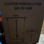 Sybo 2024 SR-CP-50B Stainless Steel Percolator For Coffee New. Price: $100.00.