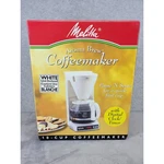 Melitta Aroma Brew 10 Cup Coffee Maker Programmable Digital Clock Timer White Used. Price: $49.98.