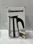 Casabona Espresso Maker 9 Cups New. Price: $24.02.