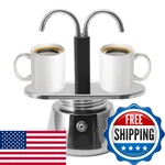 Gowenic 2 Cup Stovetop Espresso Maker Pot Classic Italian Coffee New. Price: $56.09.