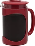 Primula Burke Deluxe Cold Brew Iced Coffee Maker, Comfort Grip 1.6 Quart, Red New. Price: $29.62.