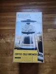 Refinery &co Coffee Cold Slow Drip Brewer Iced Tea Maker Glass 17OZ Open. Price: $14.95.