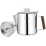 Vaolvpant No Coating 6 Cup Percolator Coffee Pot 304 1000ML, Silver New. Price: $44.83.