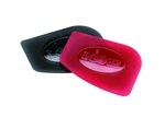 Lodge Pan Scrapers. Handheld Polycarbonate 2 Count (pack Of 1), Red/black New. Price: $11.99.
