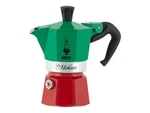 Bialetti 0005650 Mocha Green Red Silver Aluminum Thermoplastic 1PC Italy Nuovo. Price: $29.14.