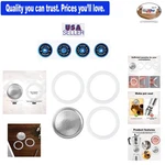 4PCS Coffee Maker Gasket & Filter Set For Bialetti Dama Venus Musa 3 Cups New. Price: $9.85.