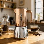 Premium Italian Espresso Maker 12-CUP (20OZ) Stainless Steel Moka Pot, Copper New. Price: $258.59.