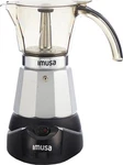 Imusa 6 Or 3CUP Electric Espresso Maker, Silver New. Price: $52.79.