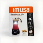 Imusa Electric Espresso Maker 3-6 Cup Capacity Black New. Price: $29.95.