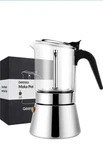 Geesta Premium Crystal Glass-top Stovetop Espresso Moka Pot 9 Cup Coffee Maker New. Price: $56.00.