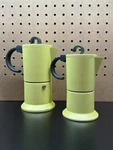 Bialetti BIA2 BIA4 Espresso Coffee Maker Kitchen Moka Pot Stovetop Italian Set Used. Price: $179.99.
