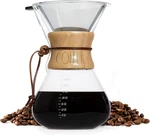 Glass Pour Over Coffee Maker, 34OZ Carafe With Reusable Stainless-steel Filter New. Price: $50.99.