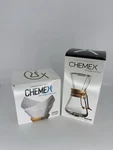 Chemex 3-CUP Classic Series Glass Coffeemaker (CM-1C) With 100 Filters New. Price: $59.99.
