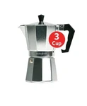 Eurostar SEM303 3-CUP Stovetop Espresso Maker, Silver New. Price: $19.99.
