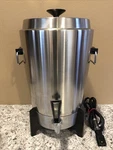 Vintage West Bend 12 30 Cup Automatic Stainless Steel Coffee Maker 7210E Used. Price: $35.00.